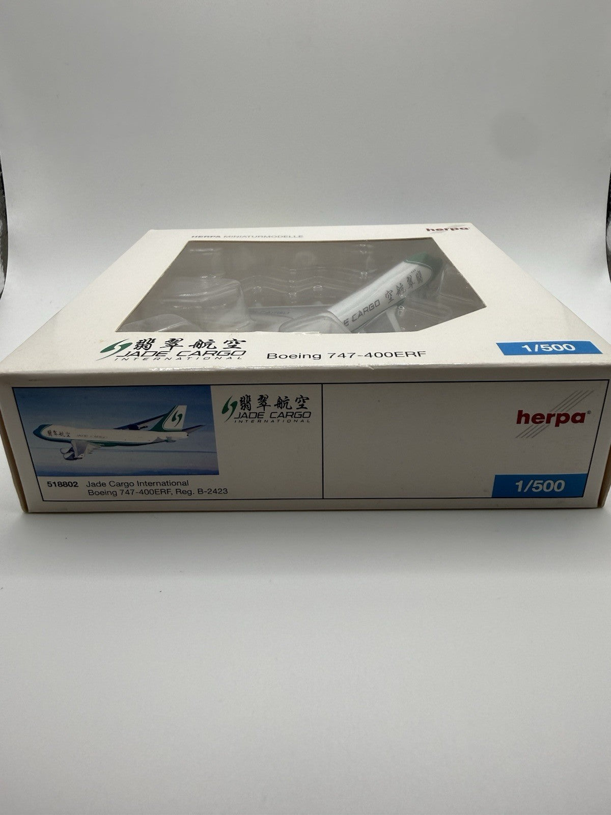 Herpa Wings 1:500 Jade Cargo International 747-400ERF