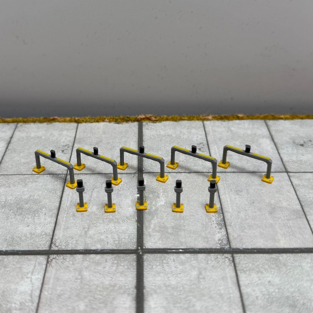 für Herpa Wings 1:500 / 1:400  10x Apron Parking Guidance GSE / Airport