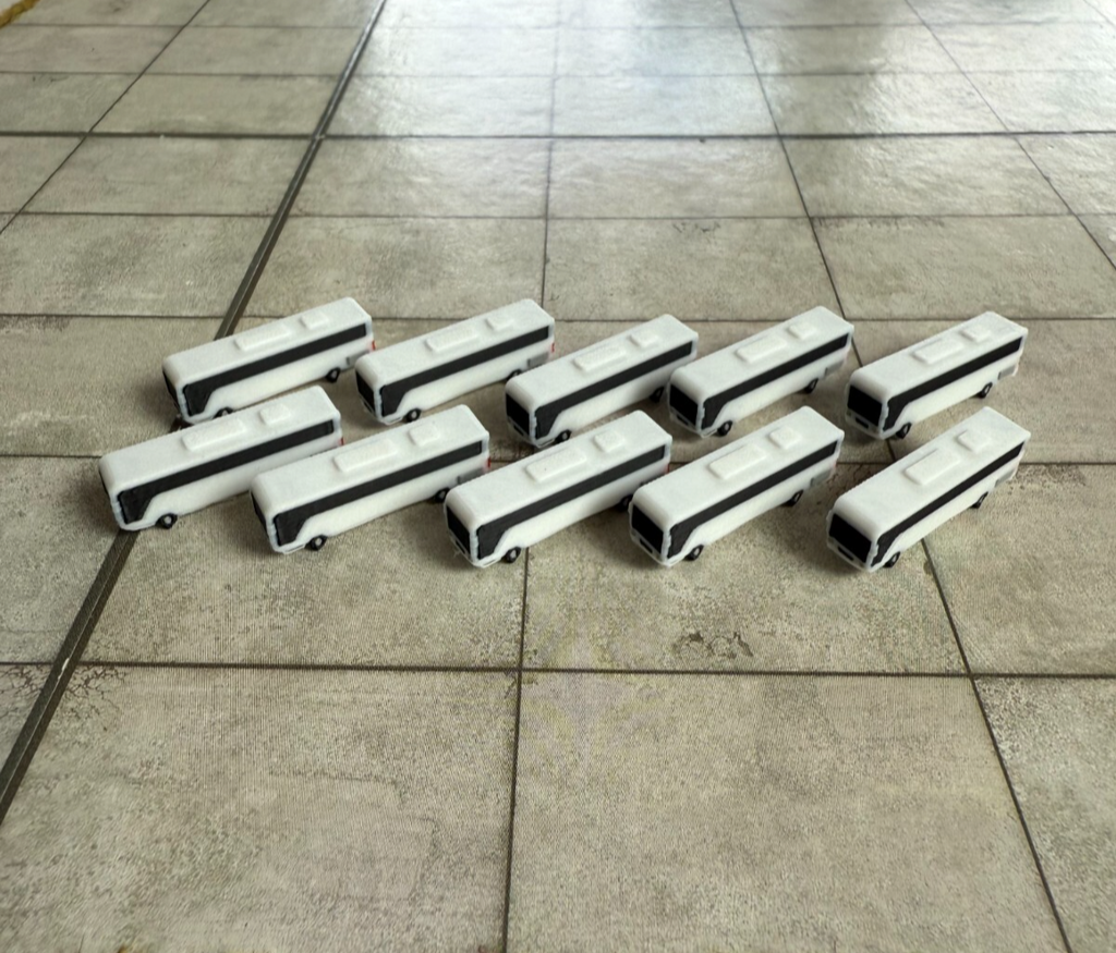 für Herpa Wings 1:500 / 1:400 10x Bus Reisebus GSE / Airport Accessoires