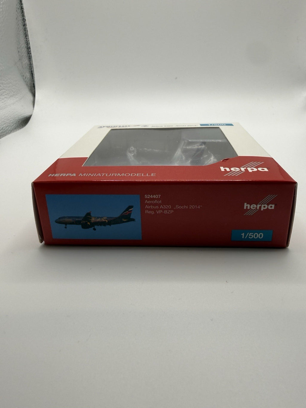 Herpa Wings 1:500 Aeroflot A320 Sochi 2014