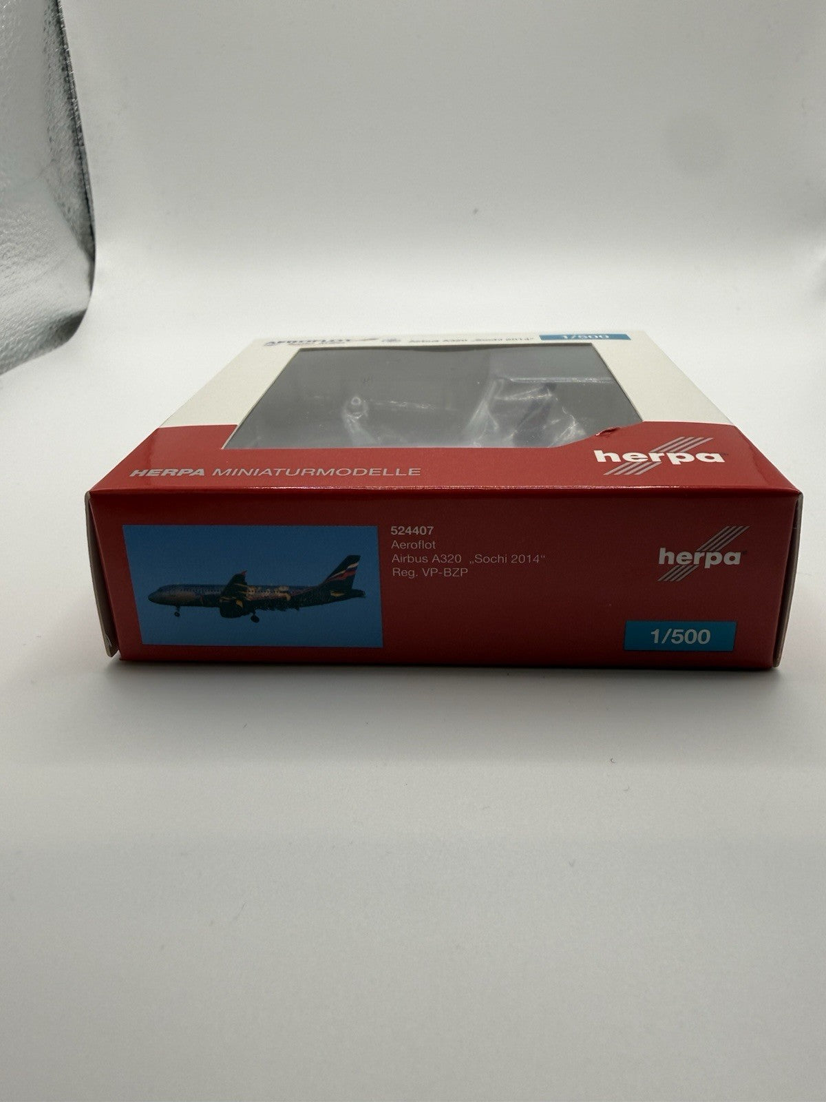 Herpa Wings 1:500 Aeroflot A320 Sochi 2014