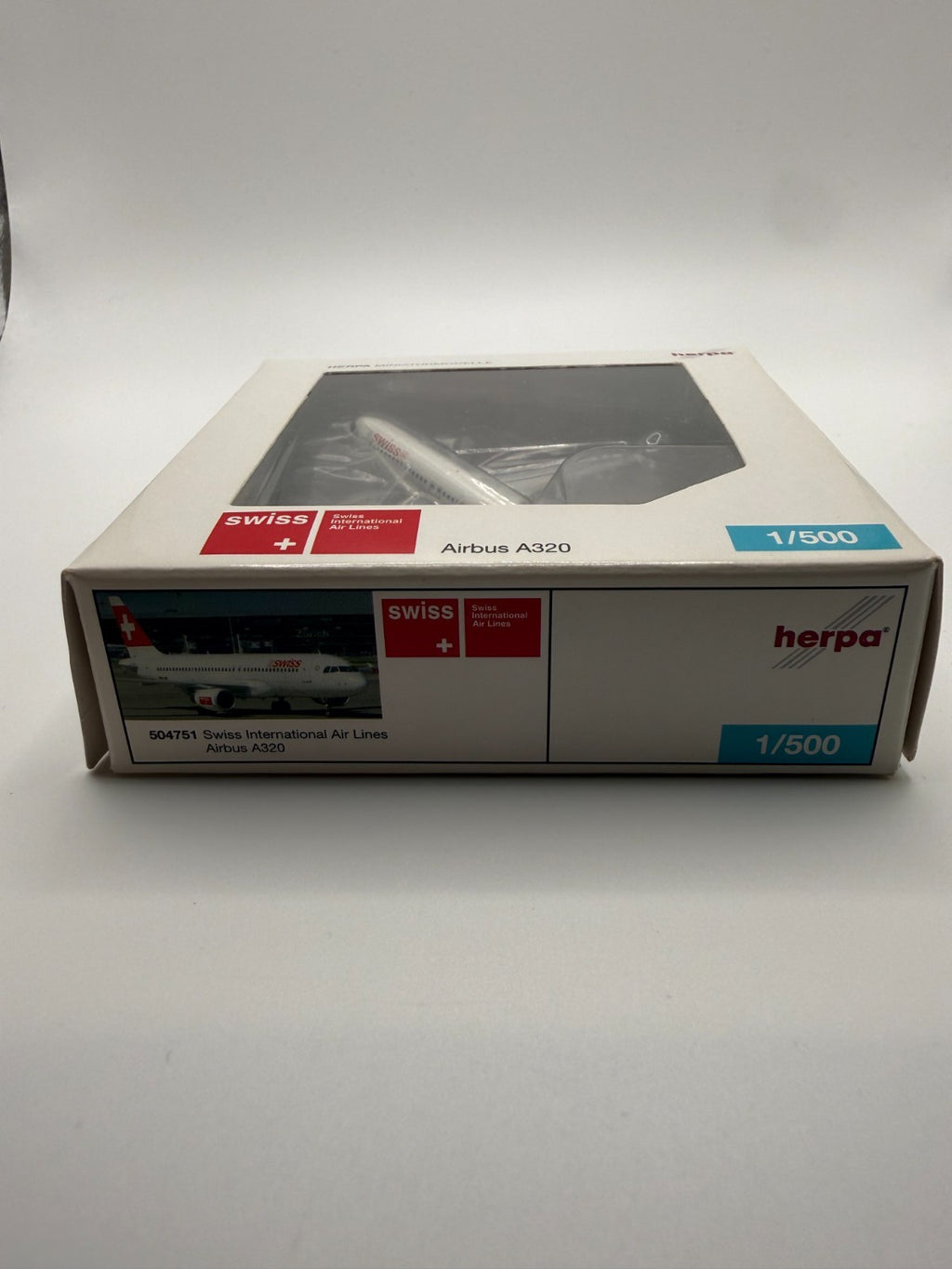 Herpa Wings 1:500 Swiss A320