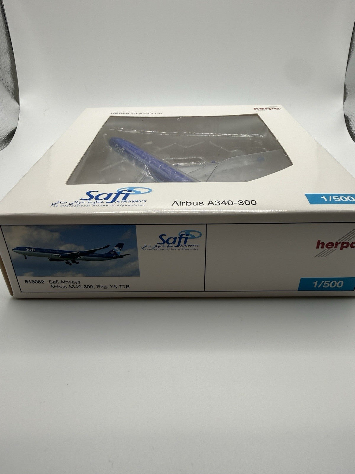 Herpa Wings 1:500 Safi Airways A340-300