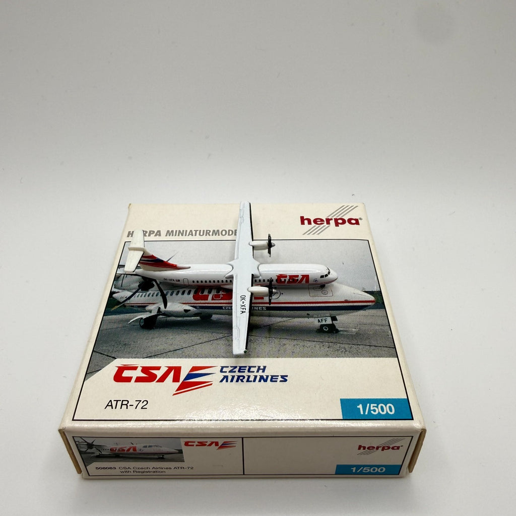 Herpa Wings 1:500 CSA Czech Airlines ATR-72