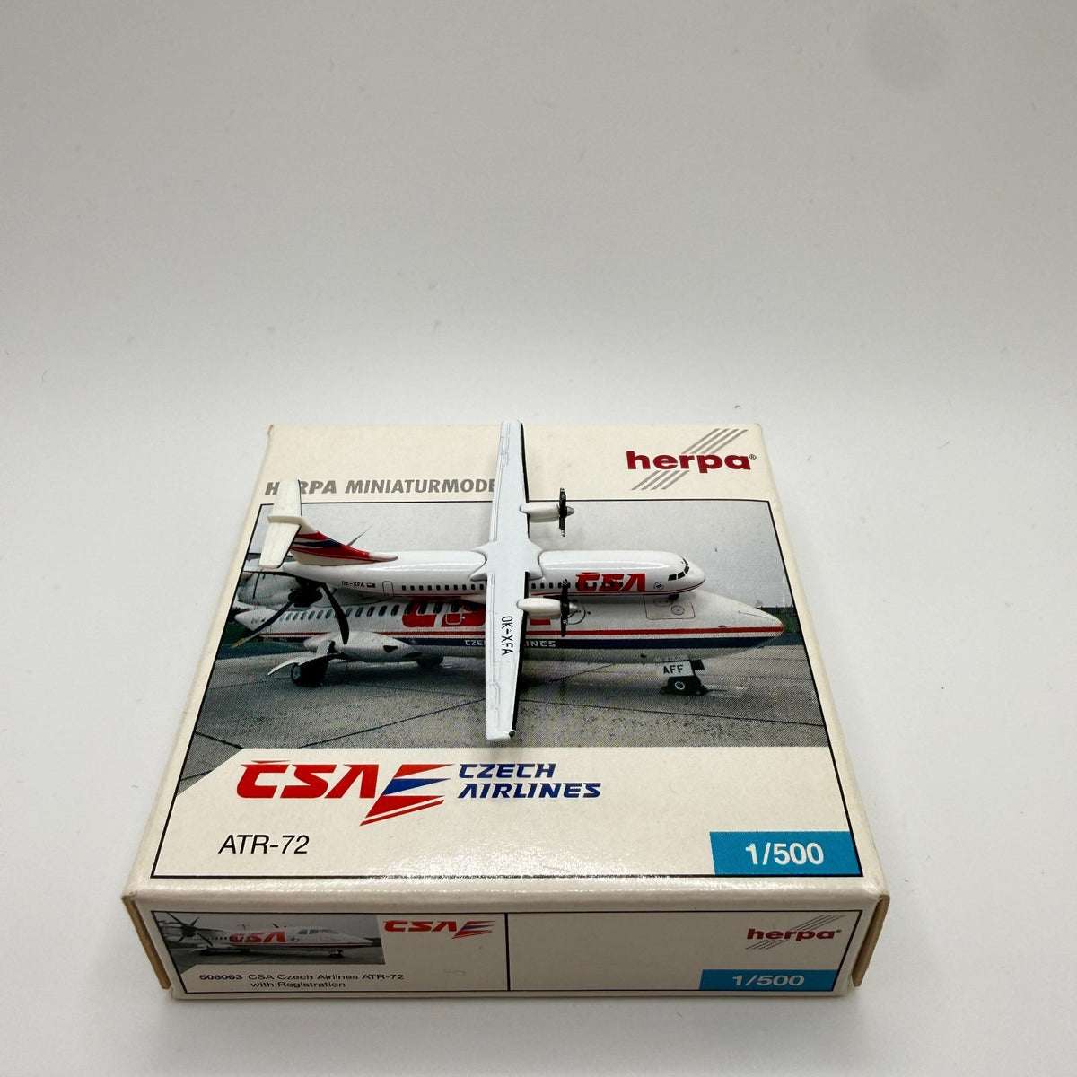 Herpa Wings 1:500 CSA Czech Airlines ATR-72