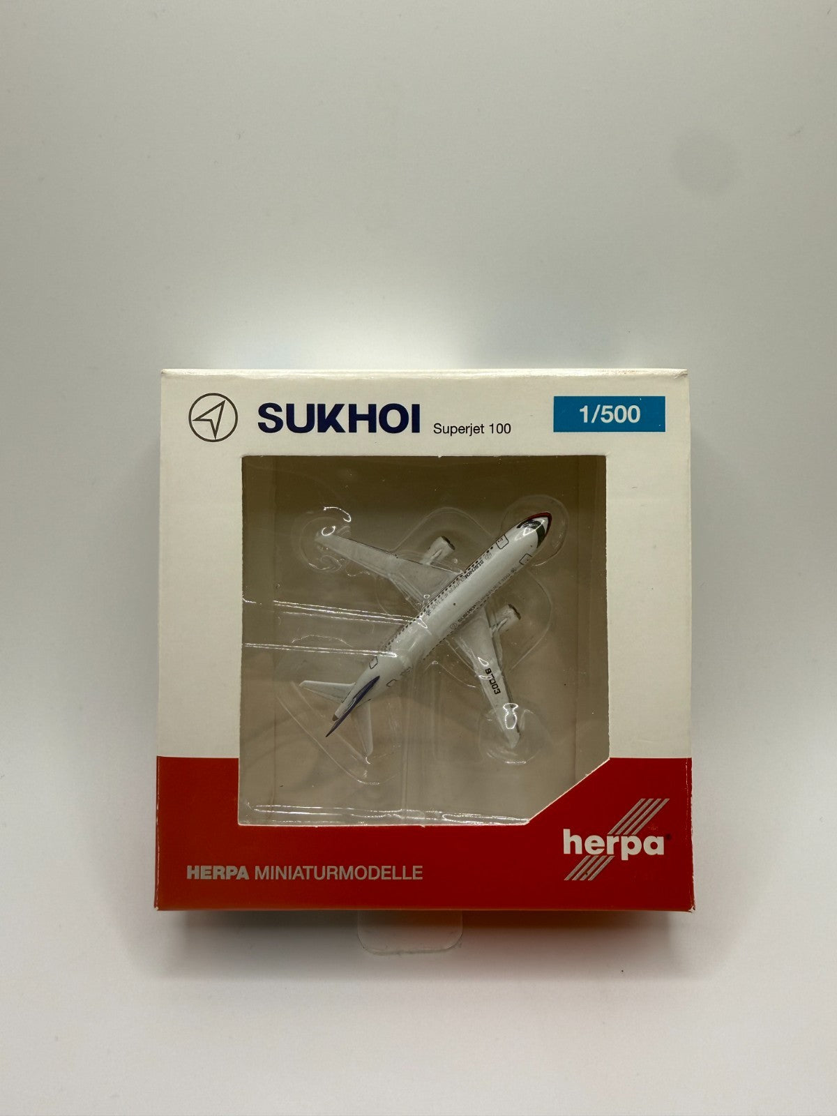 Herpa Wings 1:500 Sukhoi Superjet 100