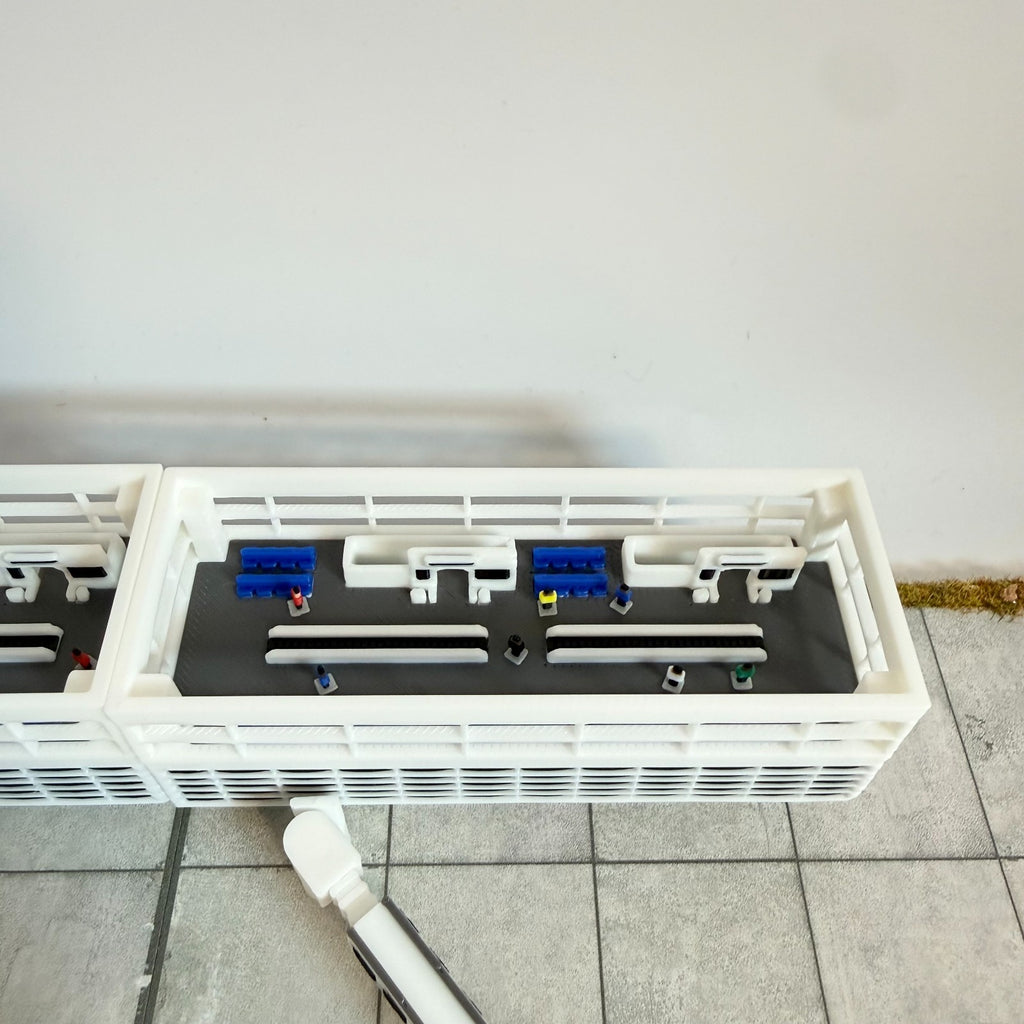 für Herpa Wings 1:500 / 1:400 Terminal Set V2 Flughafen Airport + Jet bridges