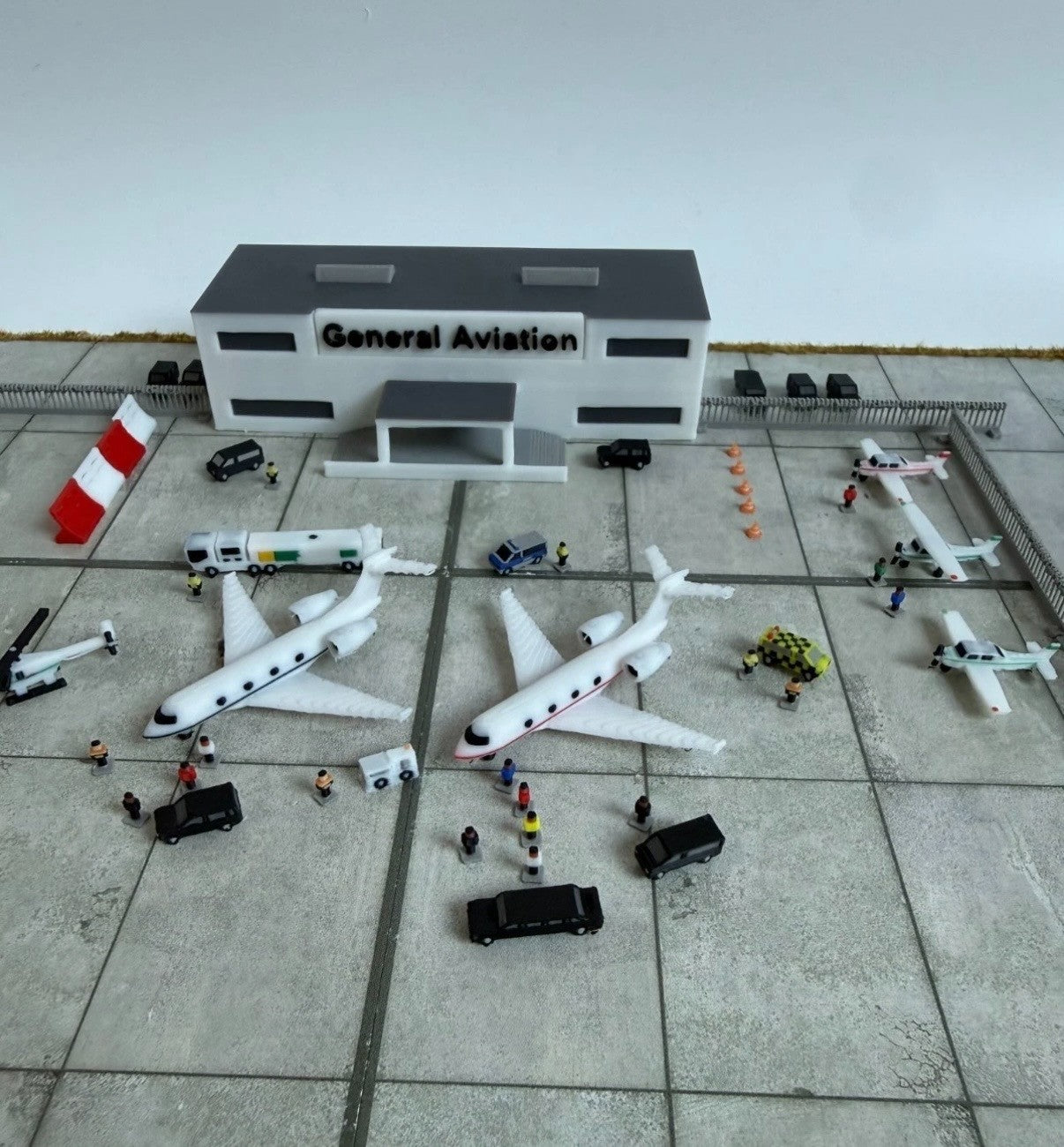 für Herpa Wings 1:500 Bundle Set General Aviation GSE / Airport
