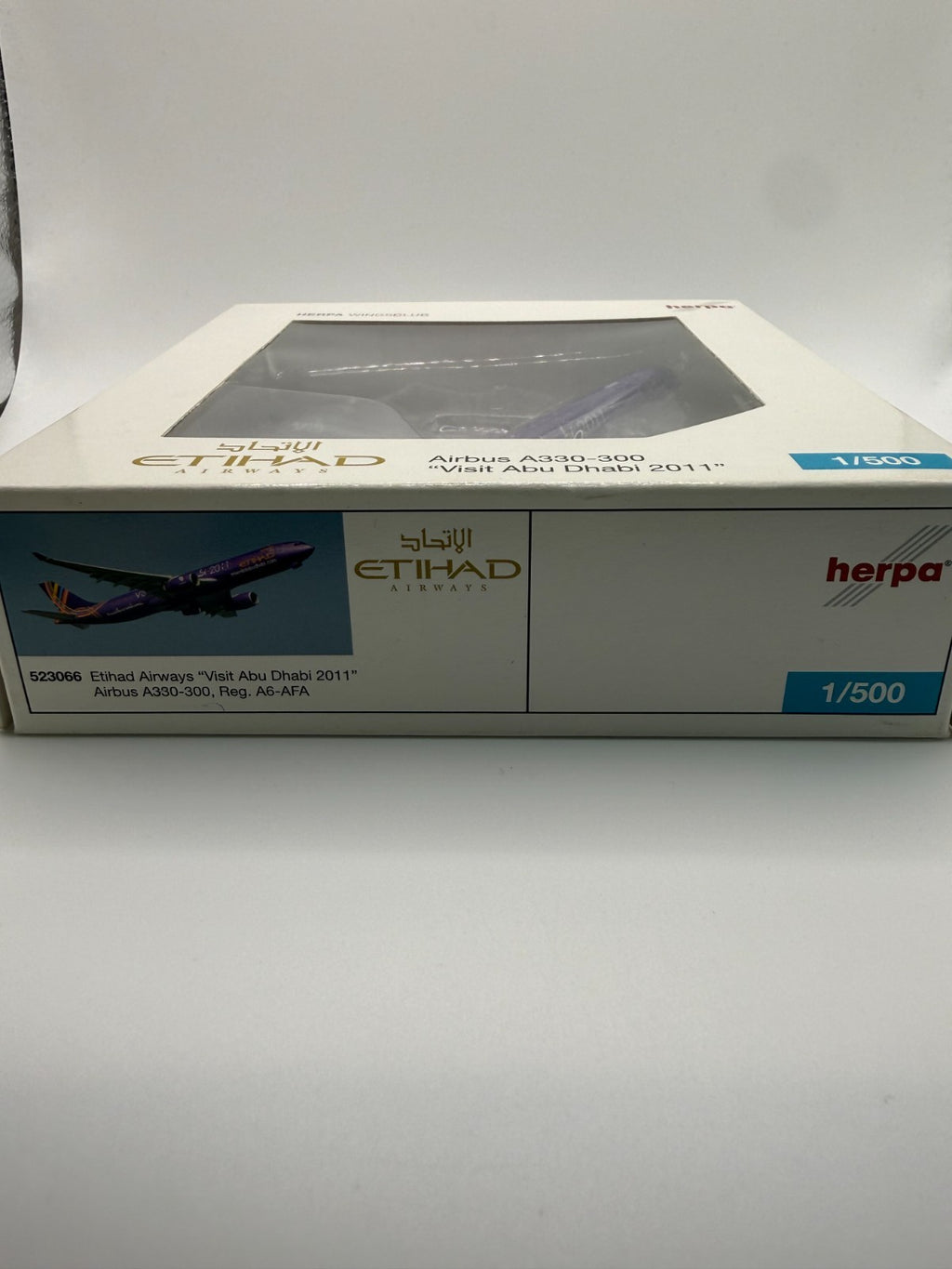 Herpa Wings 1:500 Etihad Airways A330-300 Visit Abu Dhabi 2011