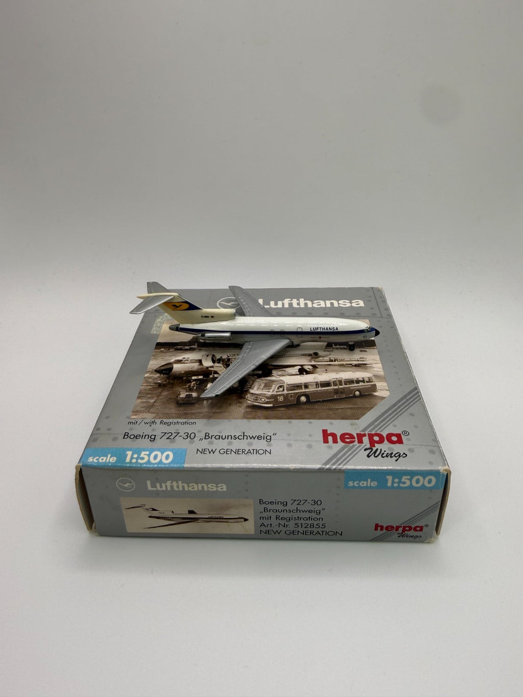 Herpa Wings 1:500 Lufthansa 727-30
