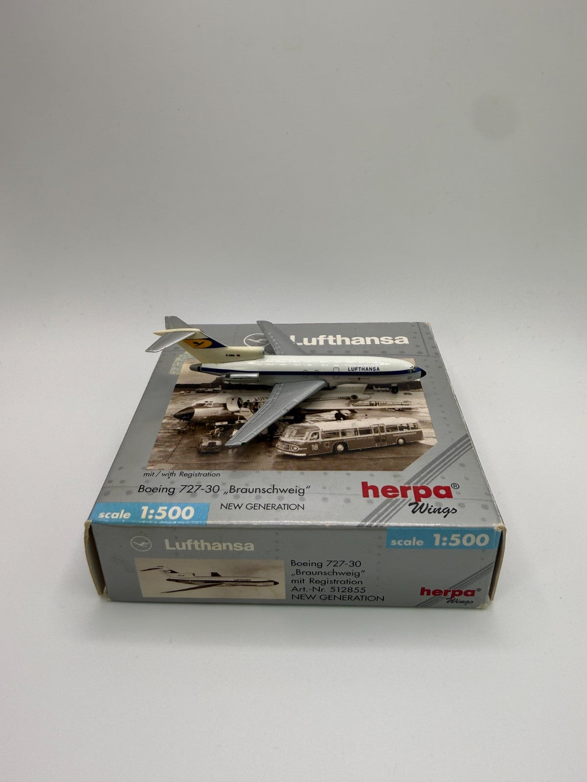 Herpa Wings 1:500 Lufthansa 727-30