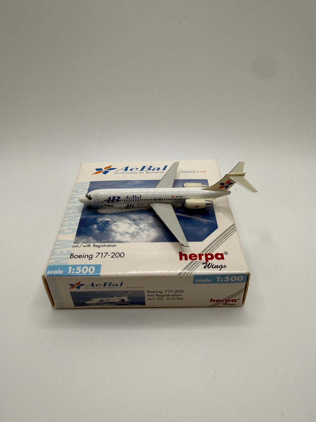 Herpa Wings 1:500 AeBal 717-200