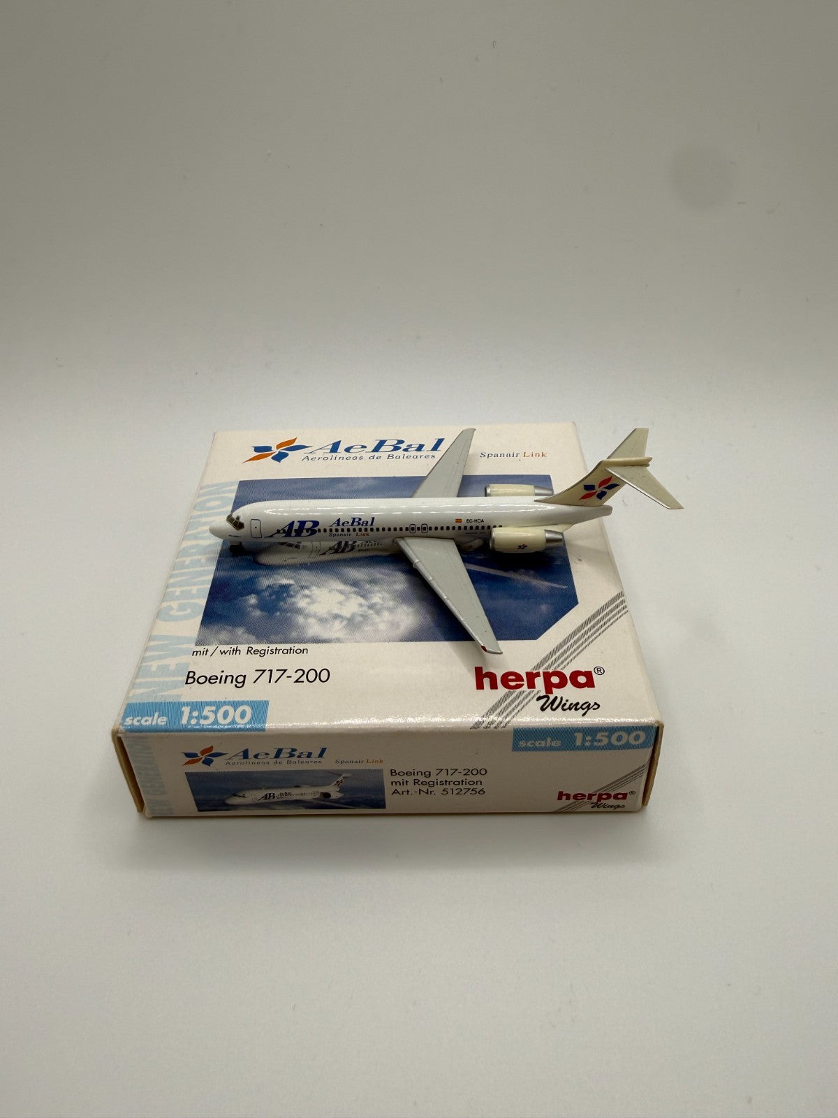 Herpa Wings 1:500 AeBal 717-200