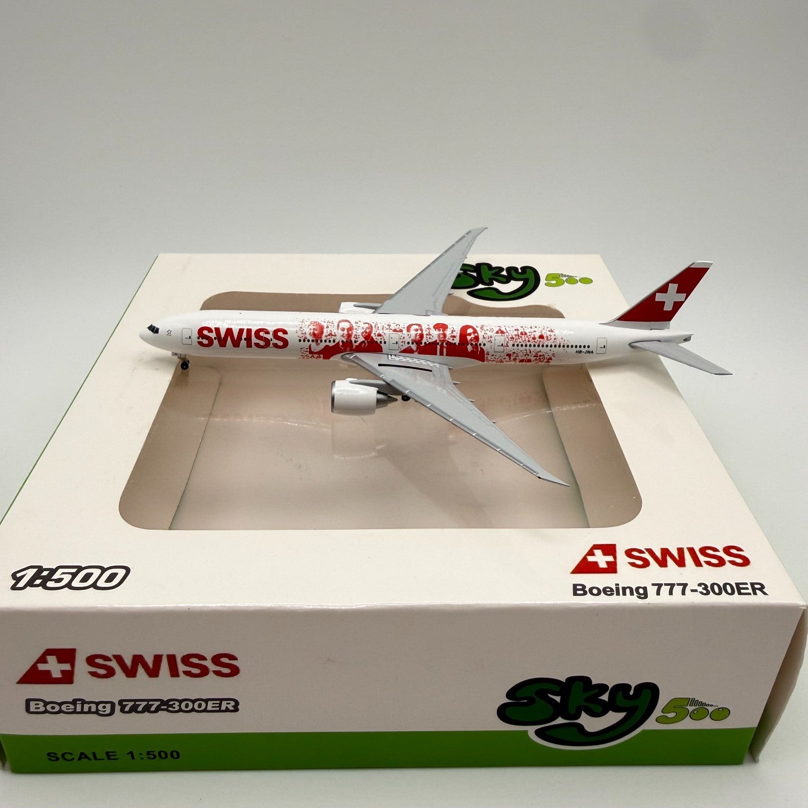 Herpa Wings 1:500 / Sky500 Swiss Airlines 777-300ER