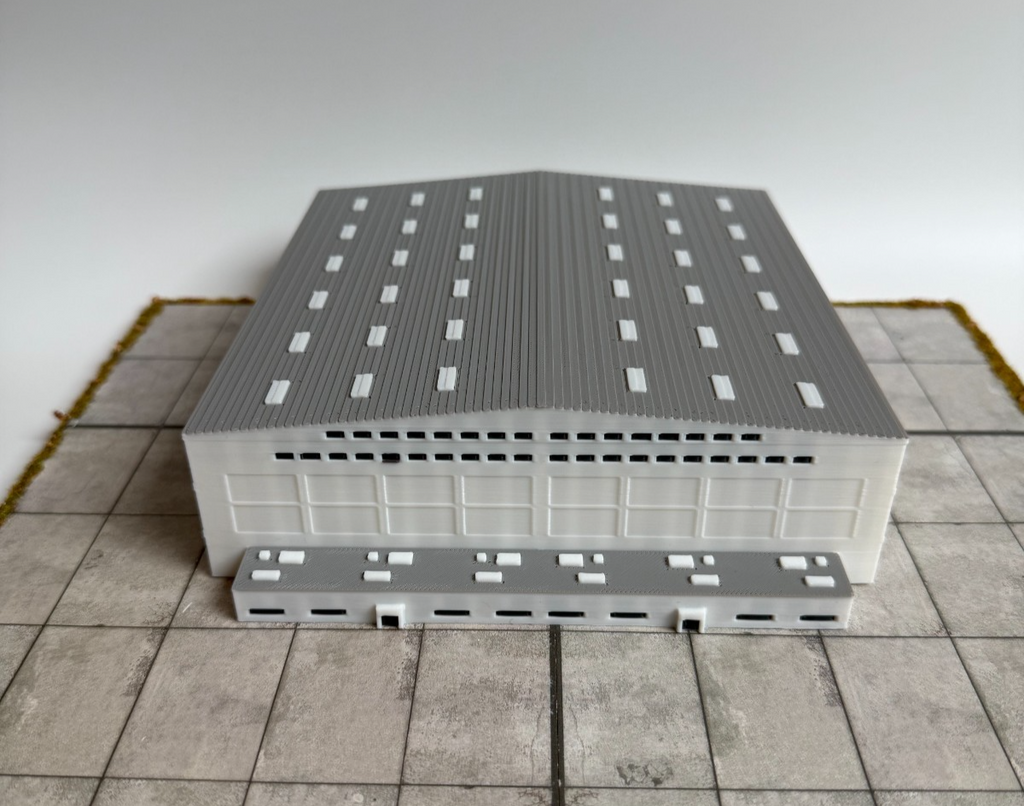 für Herpa Wings 1:500 / 1:400 Hangar V4 Zubehör / Airport Accessoires Building