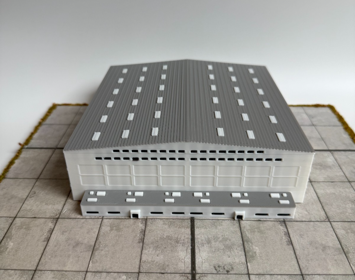 für Herpa Wings 1:500 / 1:400 Hangar V4 Zubehör / Airport Accessoires Building