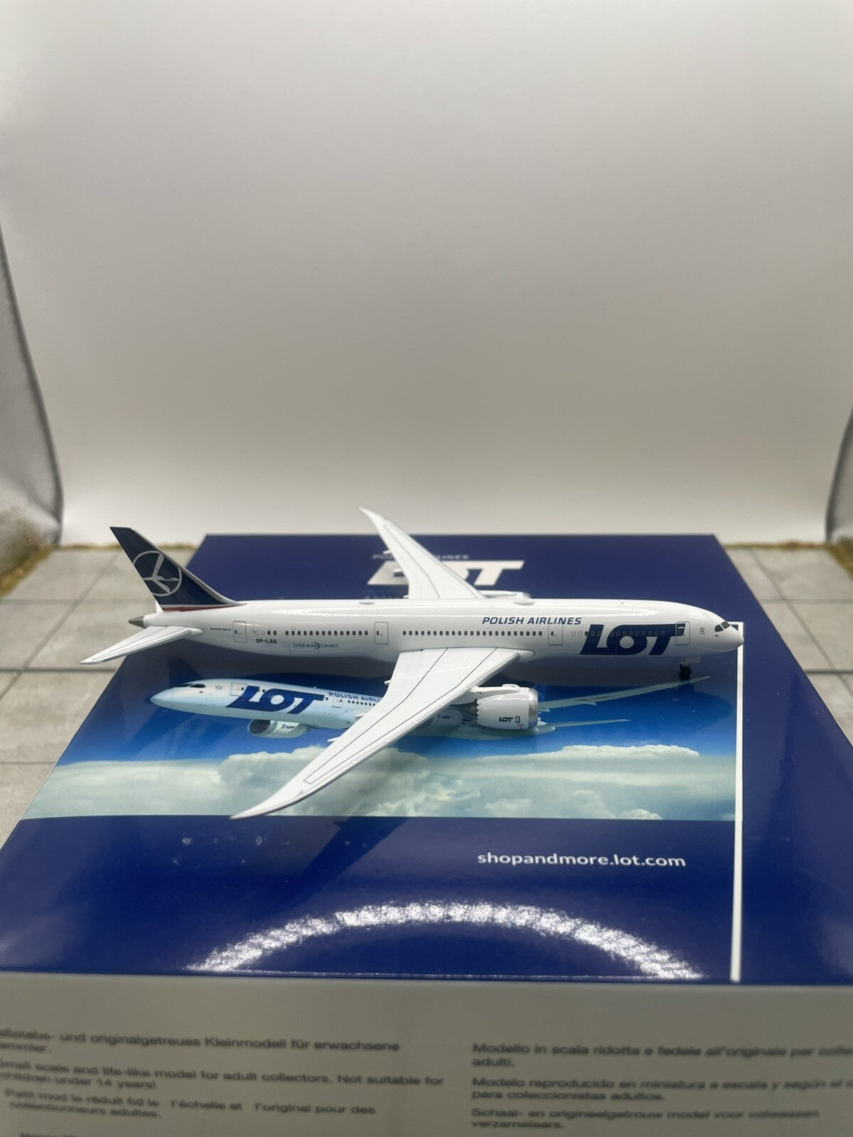Herpa Wings 1:500 LOT Polish Airlines 787-9