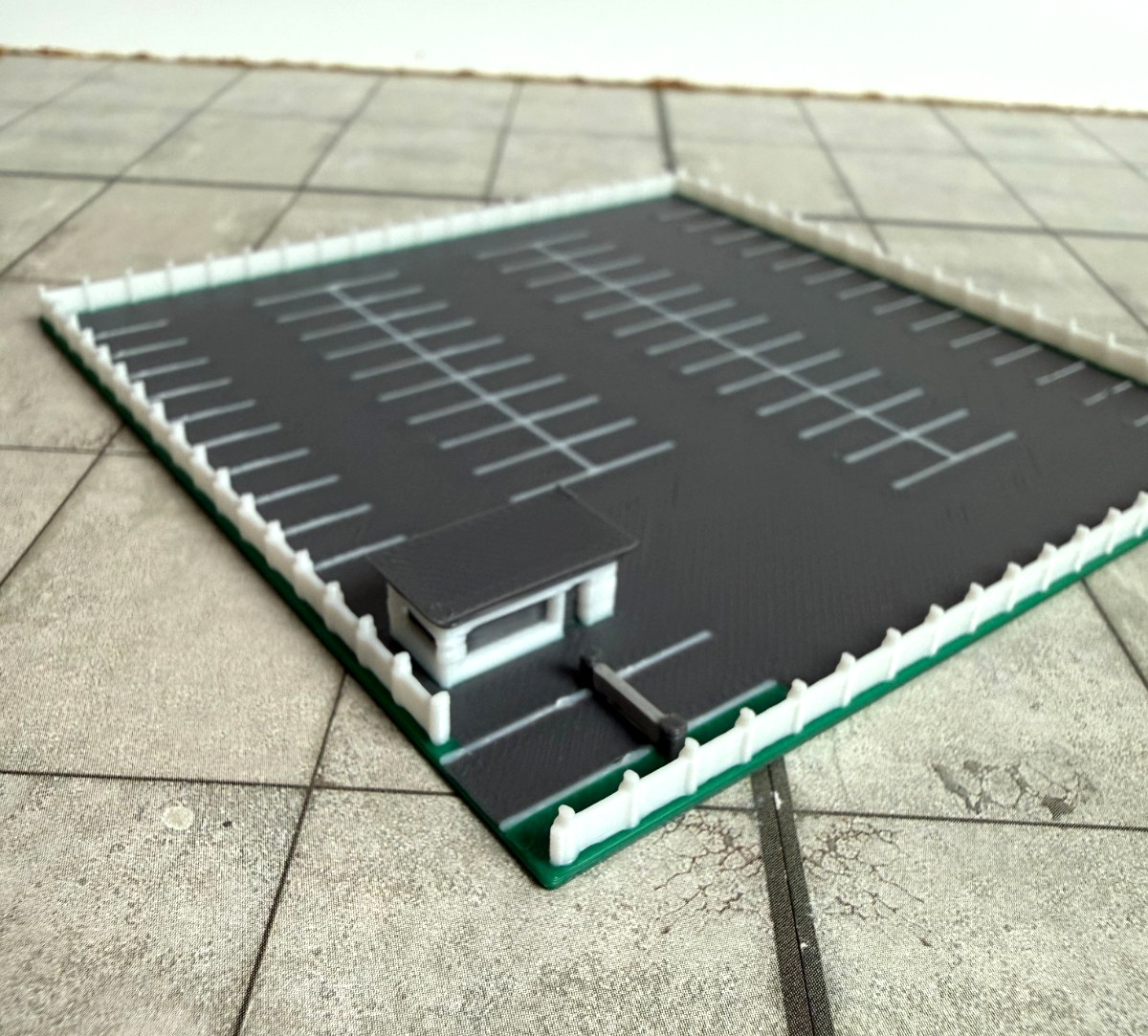 für Herpa Wings 1:500/ 1:400 Parkplatz Parking Zubehör / Airport Accessoires GSE