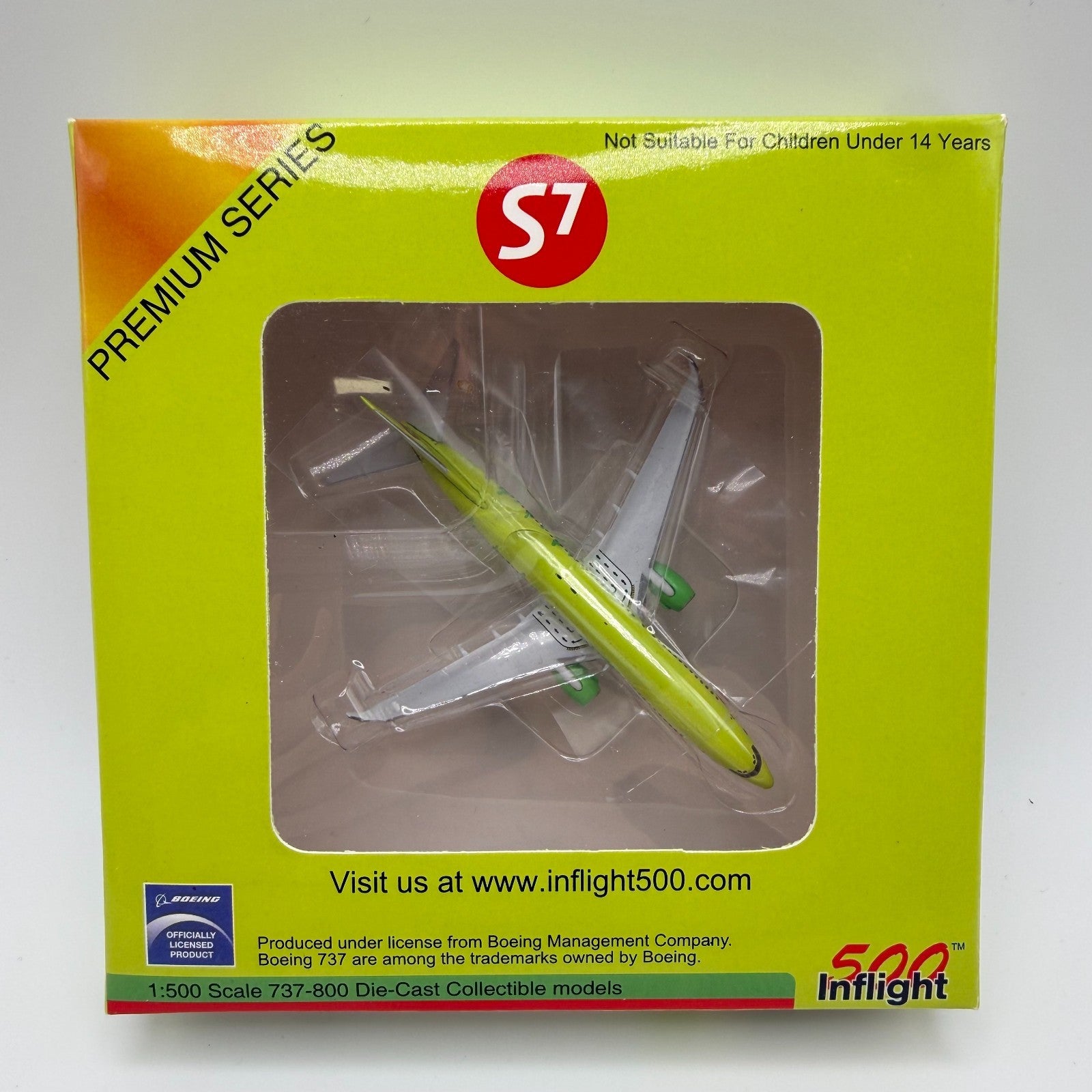 Herpa Wings 1:500 / Inflight500 S7 Airlines 737-800