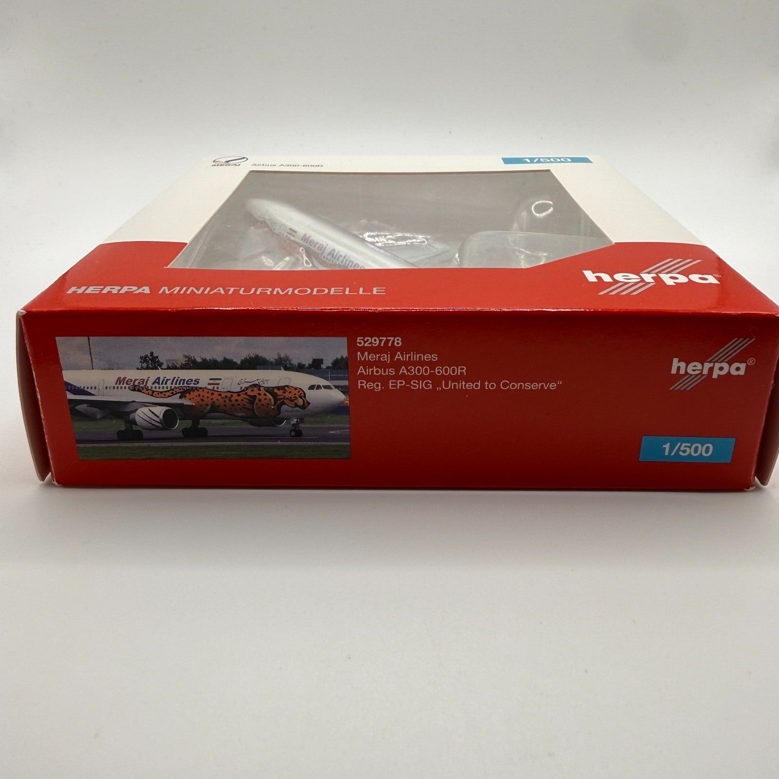 Herpa Wings 1:500 Meraj Airlines A300-600R
