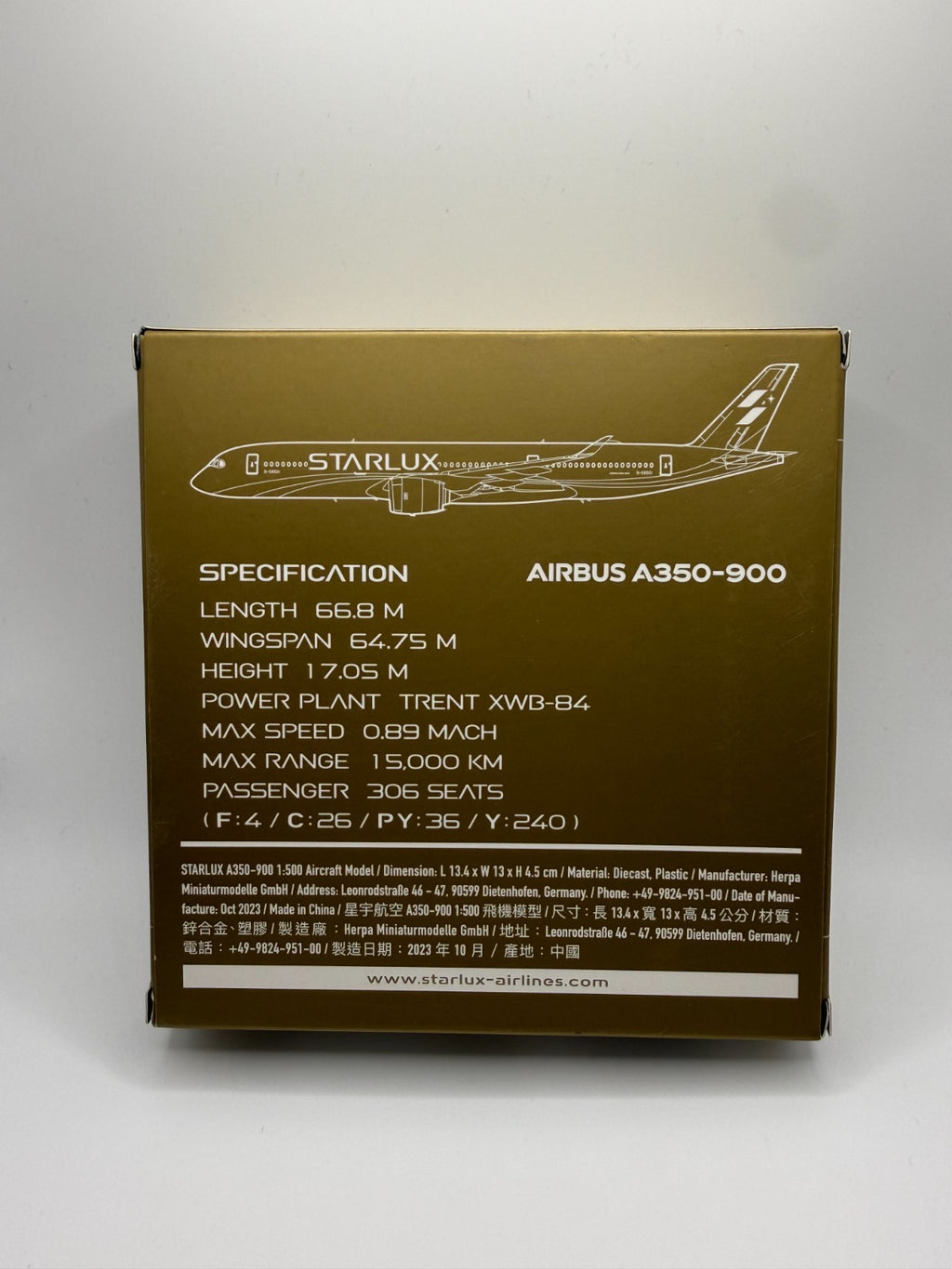 Herpa Wings 1:500 Starlux A350-900