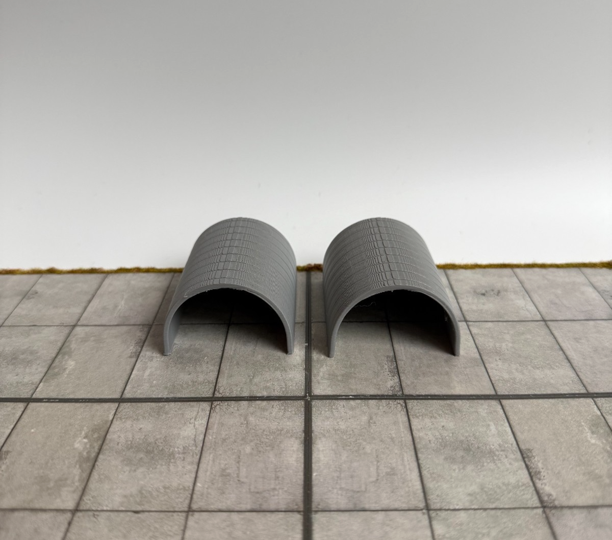 für Herpa Wings 1:500 / 1:400 2x Hangar Militär miliary /Airport accessoires