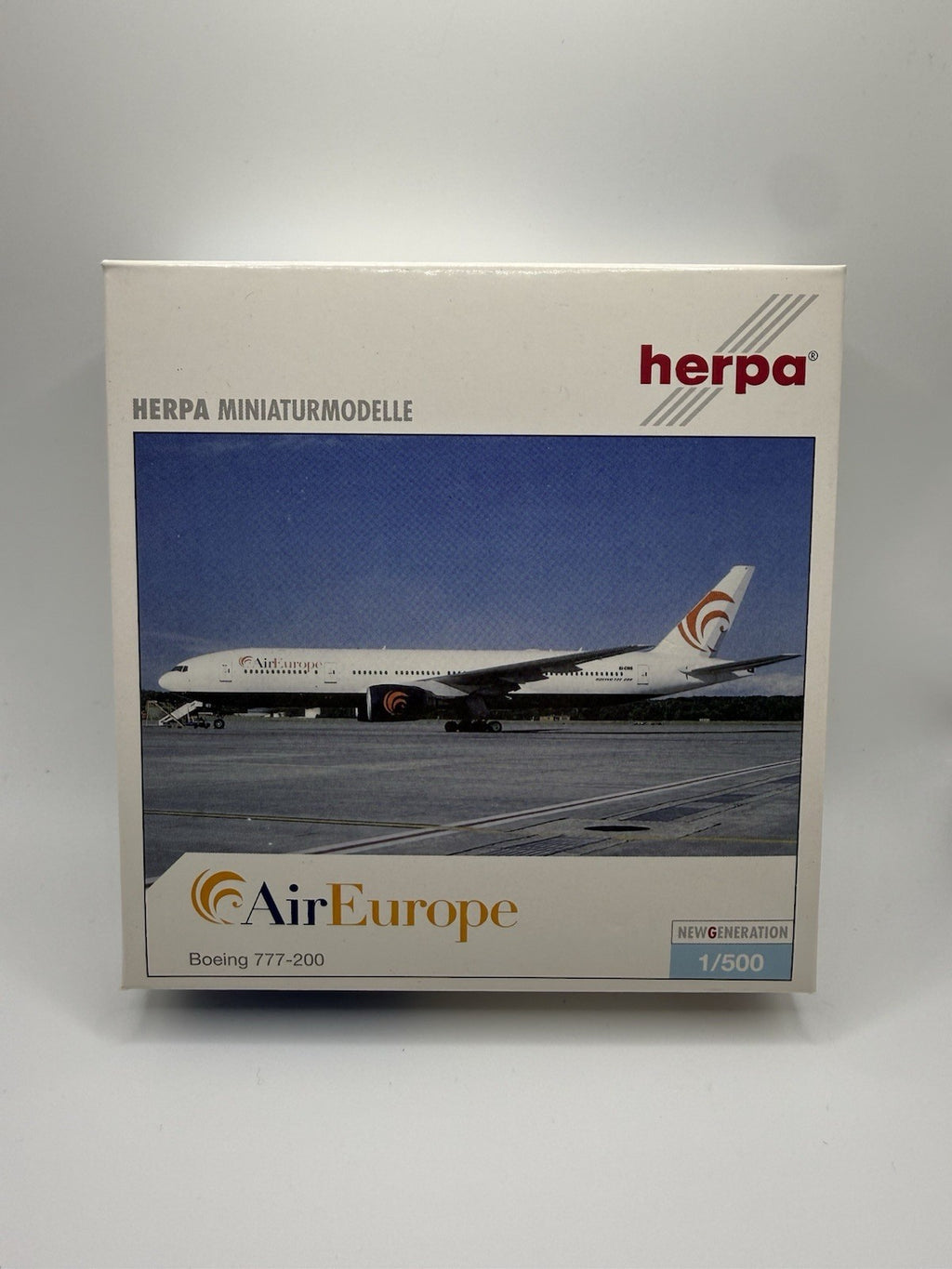 Herpa Wings 1:500 Air Europe 777-200