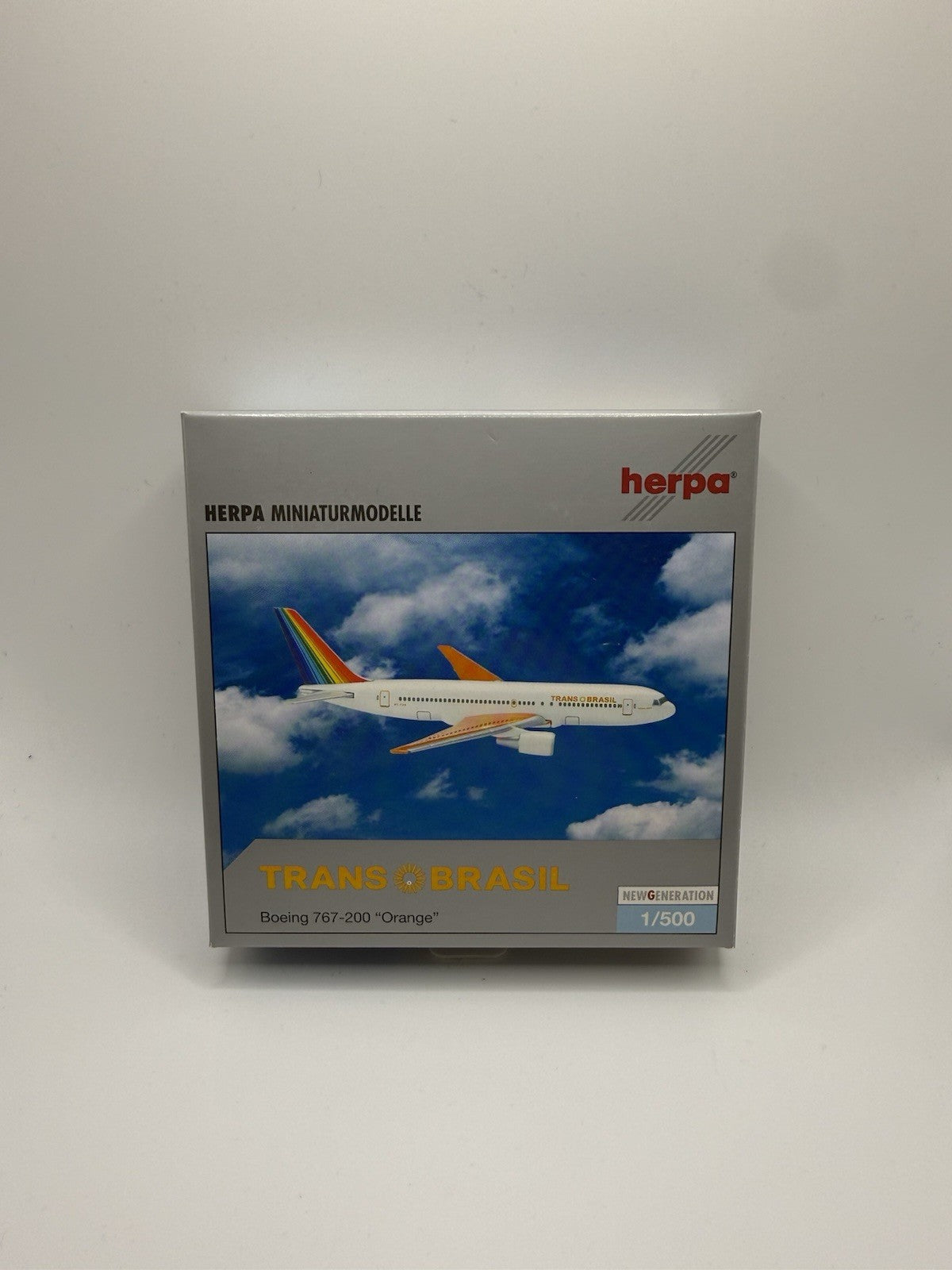 Herpa Wings 1:500 Trans Brasil 767-200