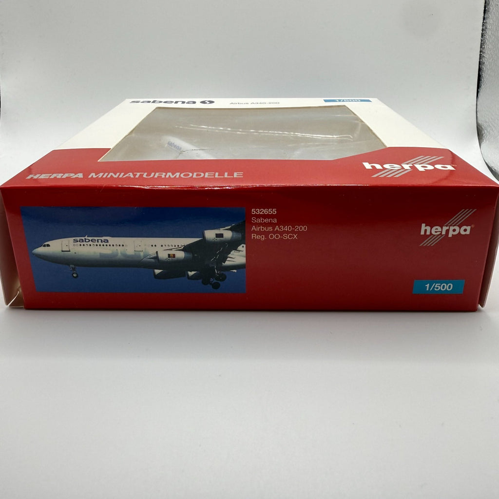 Herpa Wings 1:500 Sabena A340-200