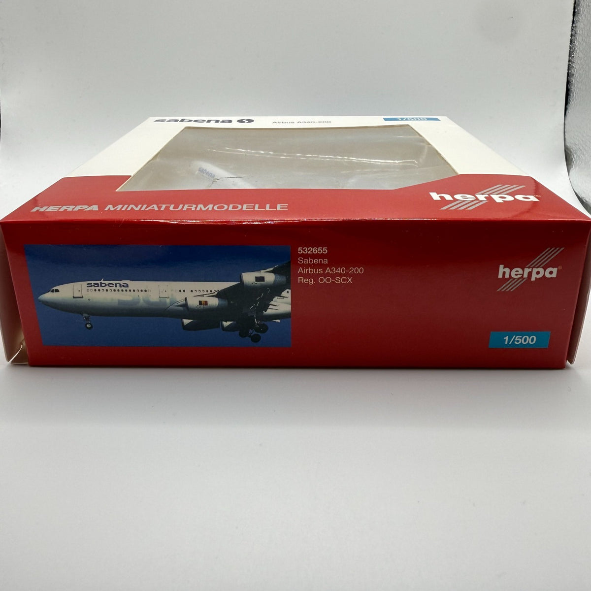 Herpa Wings 1:500 Sabena A340-200