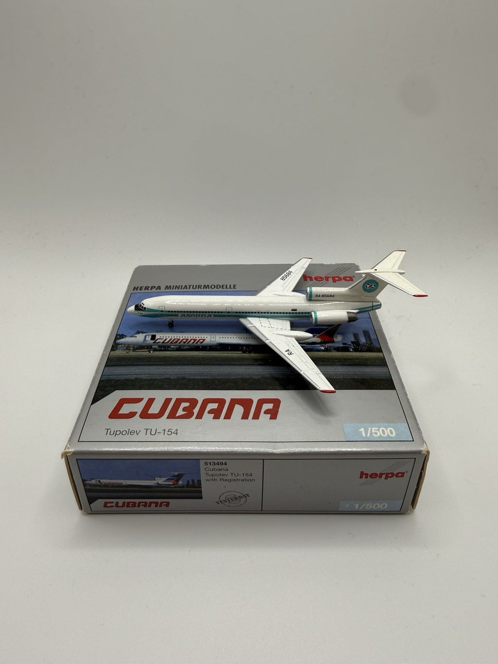 Herpa Wings 1:500 Alrosa Airlines Tu-154