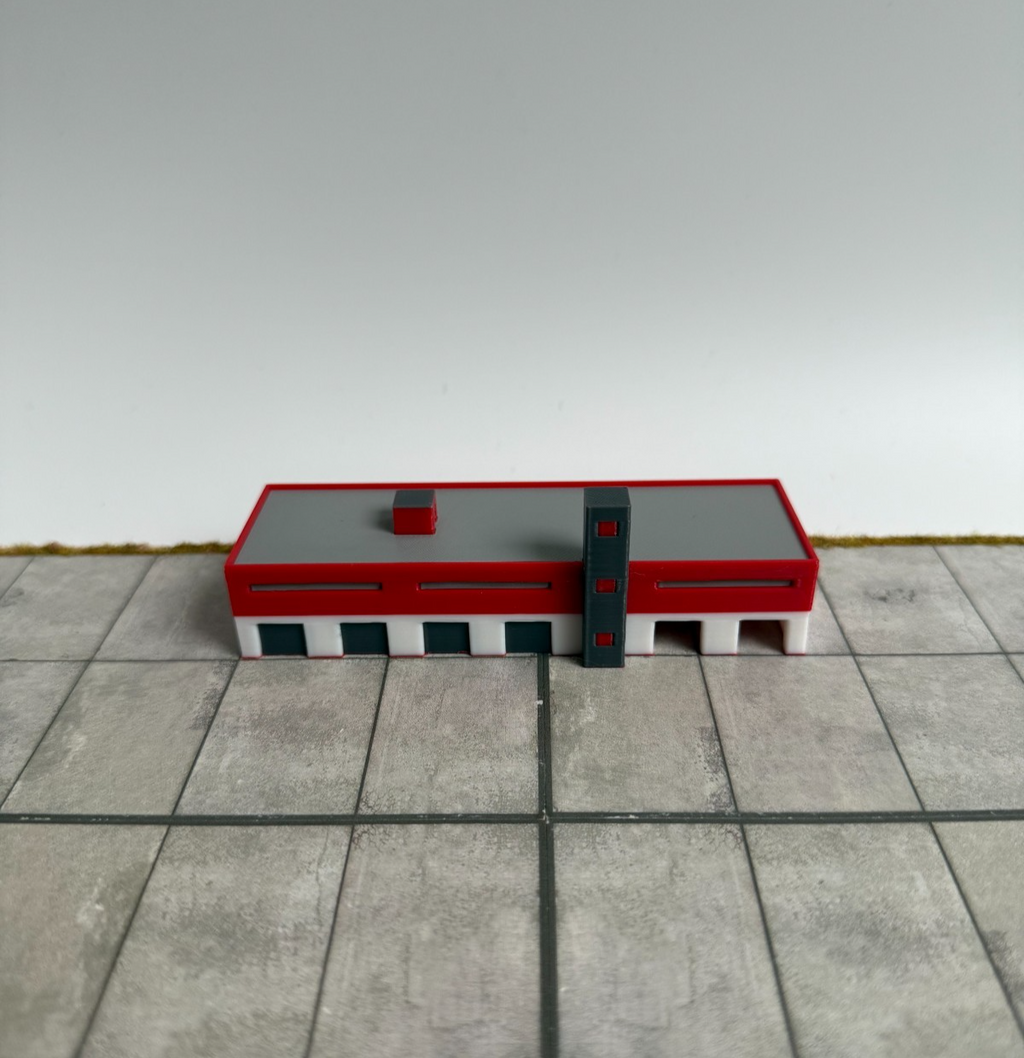 für Herpa Wings 1:500 / 1:400 Feuerwache / Airport Accessoires Fire Station