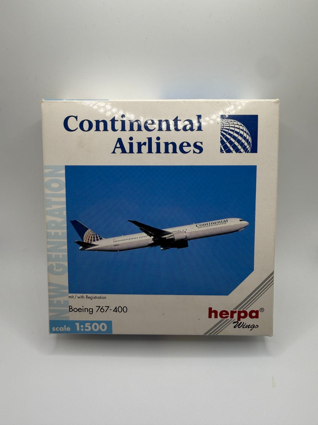 Herpa Wings 1:500 Continental Airlines 767-400