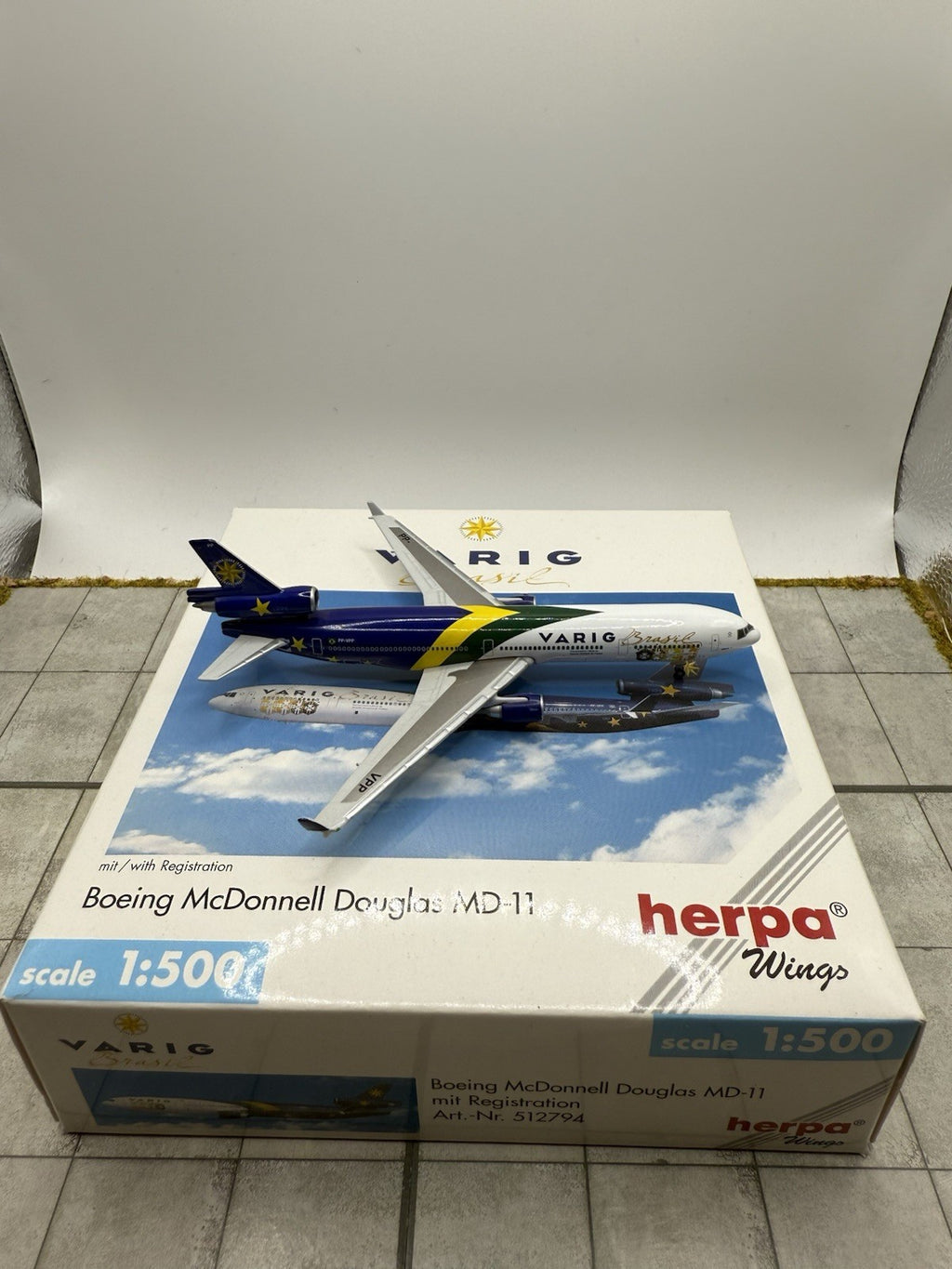 Herpa Wings 1:500 / Star Jets Varig Brasil MD-11