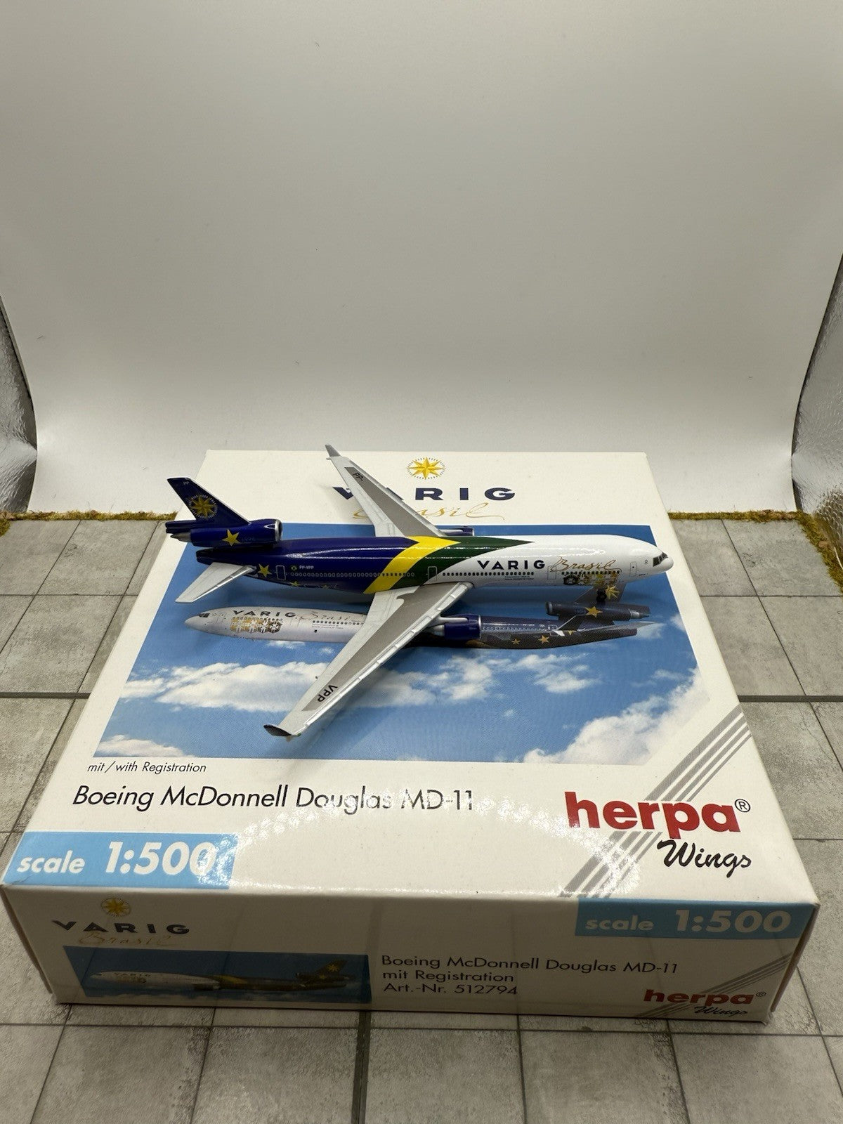 Herpa Wings 1:500 / Star Jets Varig Brasil MD-11