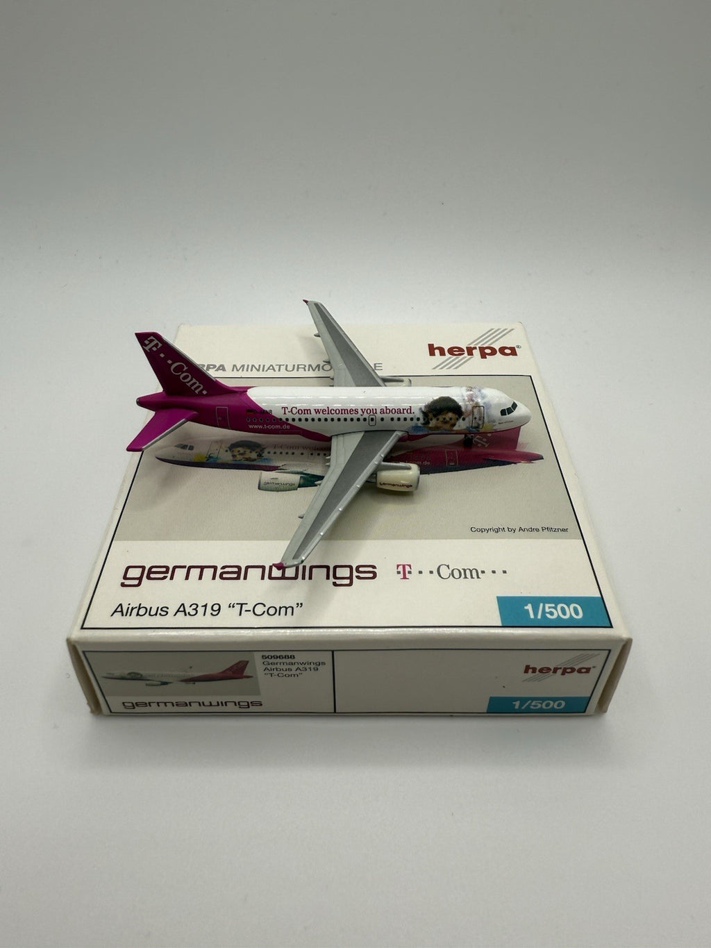 Herpa Wings 1:500 Germanwings A319 T-Mobile