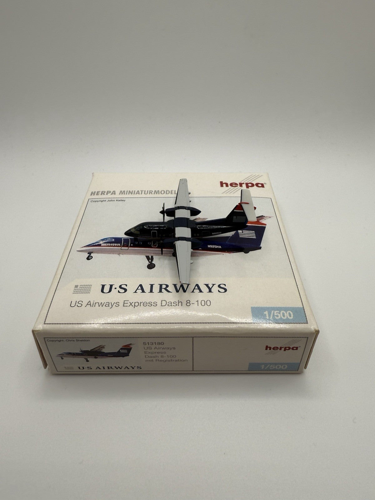 Herpa Wings 1:500 US Airways Dash 8-100
