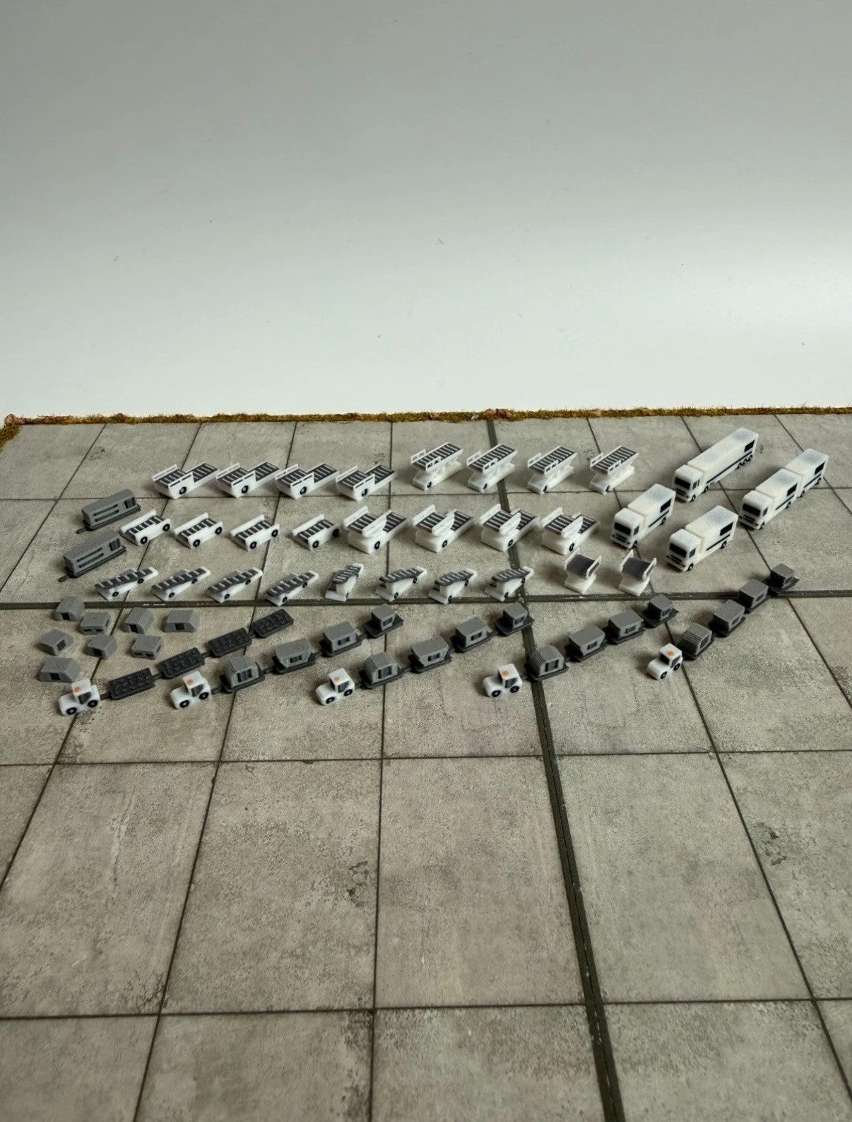 für Herpa Wings 1:500 Bundle Set Cargo GSE / Airport