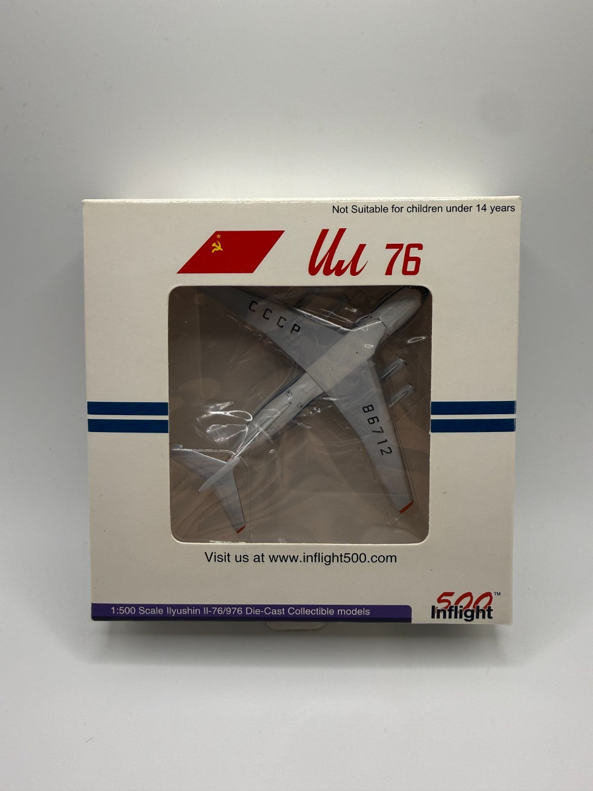 Herpa Wings 1:500 / Inflight 500 Ilyushin IL-76 Prototyp