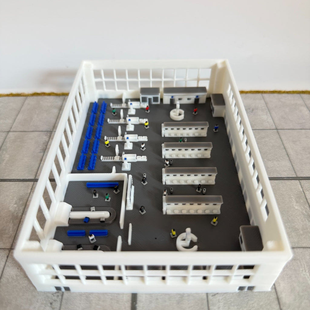 für Herpa Wings 1:500 / 1:400 Terminal Set V2 Flughafen Airport + Jet bridges