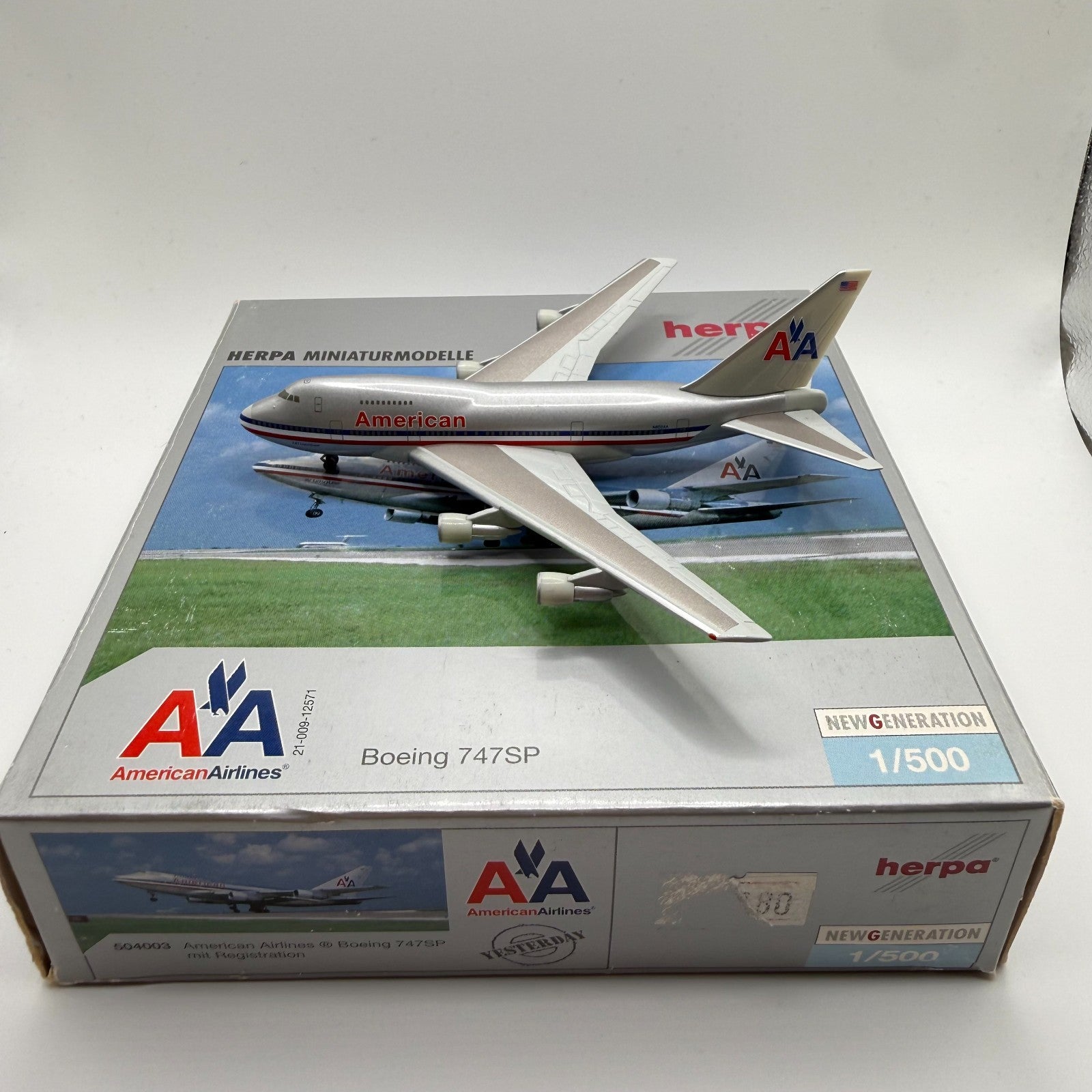 Herpa Wings 1:500 American Airlines 747SP
