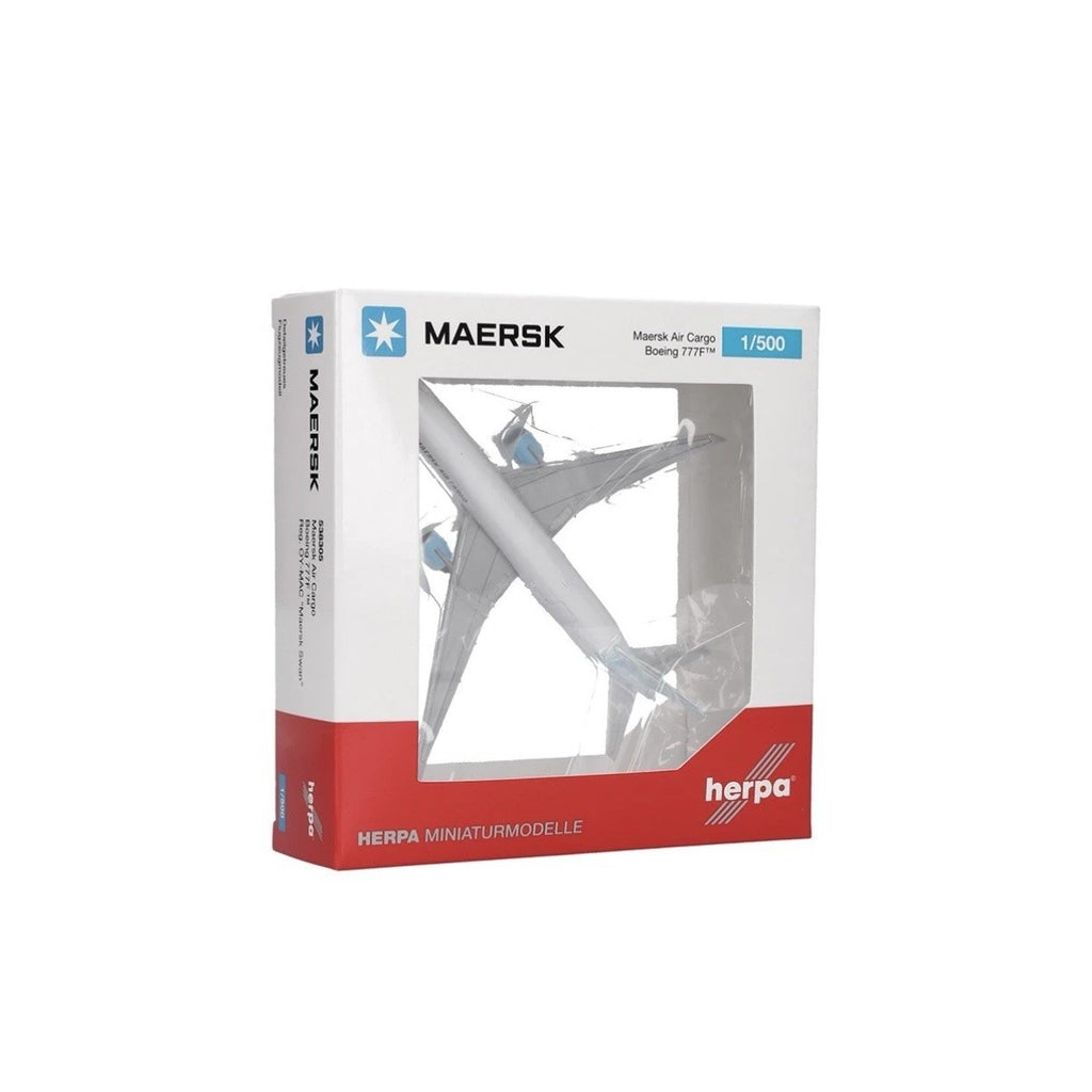 Herpa Wings 1:500 Maersk Air Cargo 777F 538305