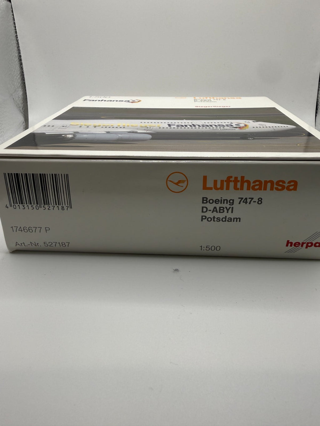 Herpa Wings 1:500 Lufthansa 747-8 Fanhansa