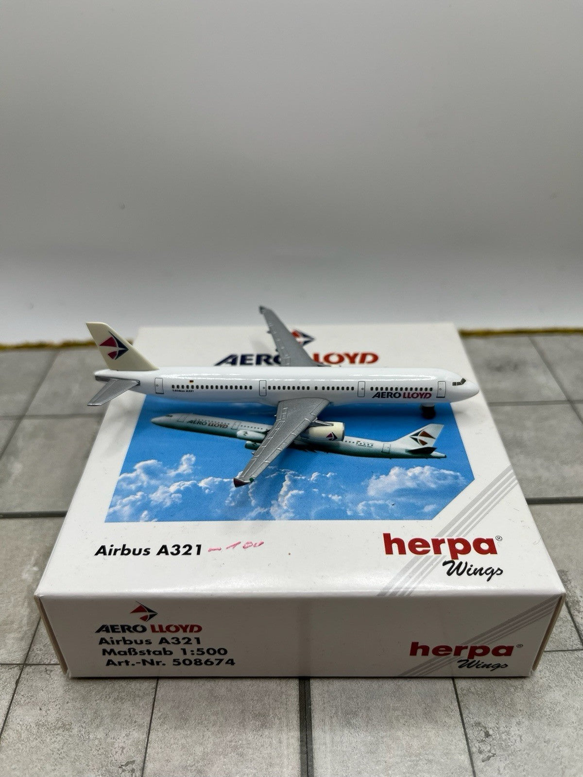 Herpa Wings 1:500 Aero Lloyd A321