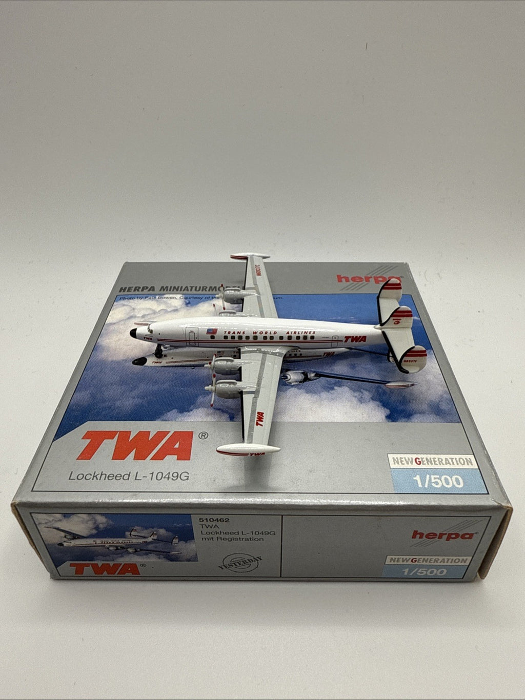 Herpa Wings 1:500 TWA Trans World Airlines L-1049G