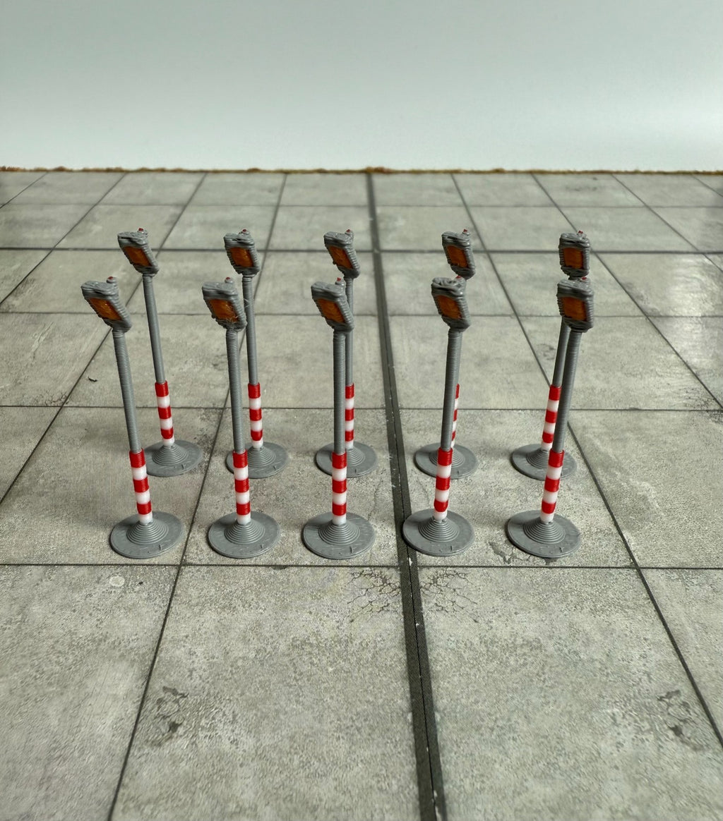 für Herpa Wings 1:500 / 1:400 10x Flutlichtmasten Floodlight /Airport Accessoire