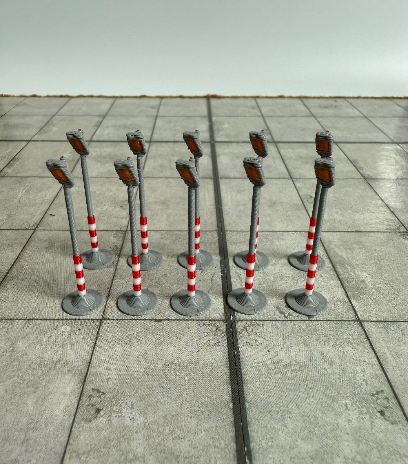 für Herpa Wings 1:500 / 1:400 10x Flutlichtmasten Floodlight /Airport Accessoire