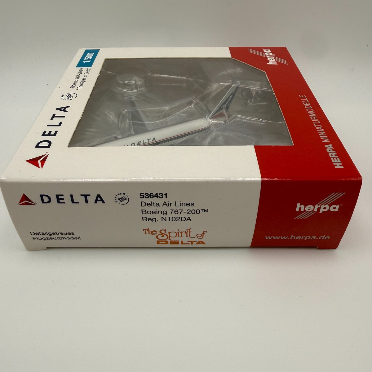 Herpa Wings 1:500 Delta Airlines 767-200 Spirit of Delta