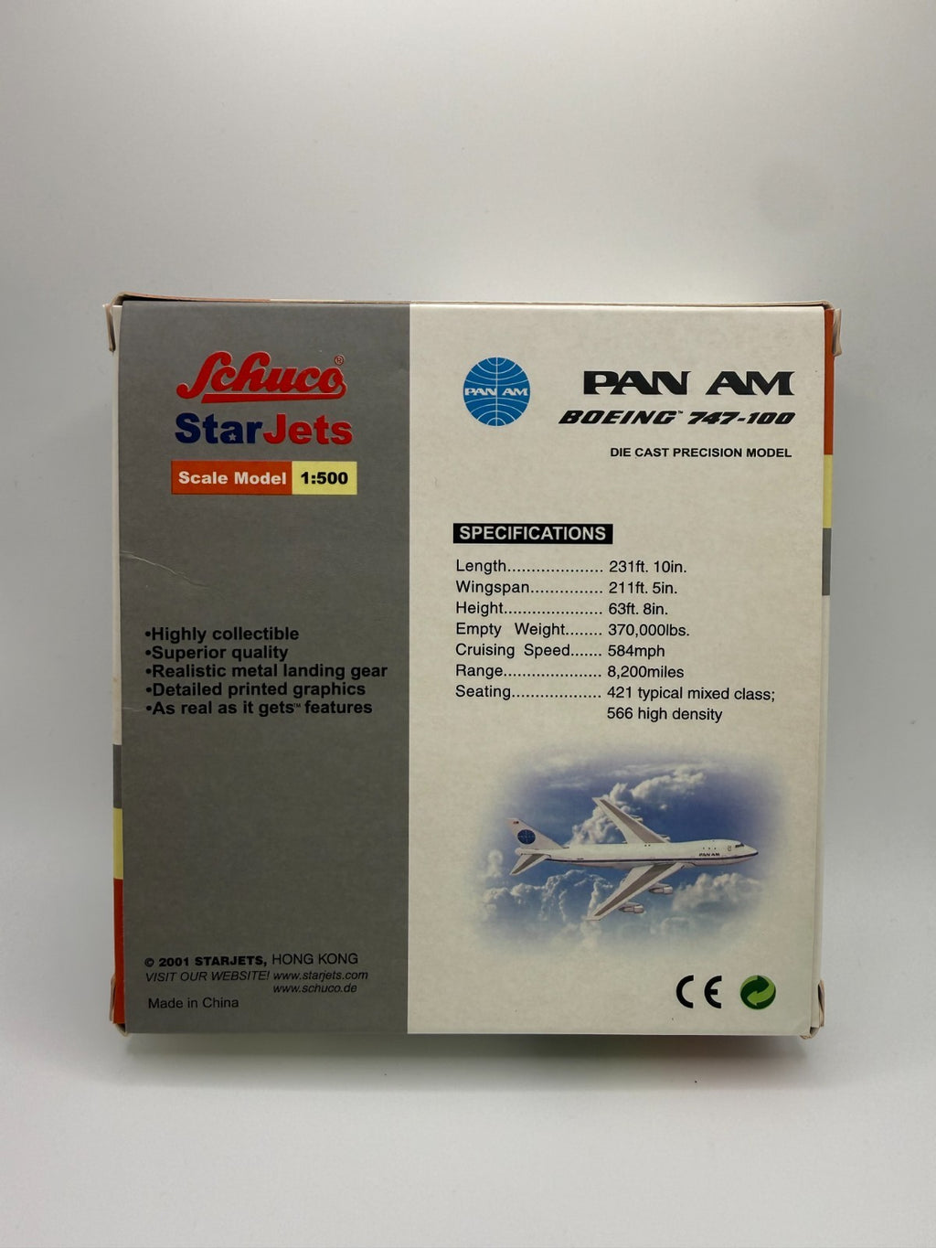 Herpa Wings / Star Jets 1:500 Pan Am 747-100