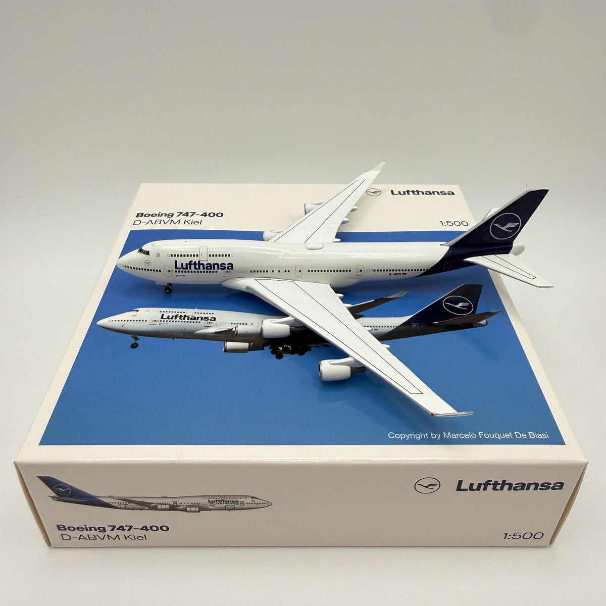 Herpa Wings 1:500 Lufthansa 747-400